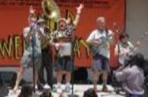 Rhythm Rascals in performance at Torino Festival Plaza, Torrance