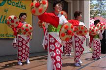 Nippon Minyo Kenkykai in performance at Torino Festival Plaza, Torrance