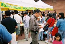 Noodles tasting at Torino Festival Plaza, Torrance