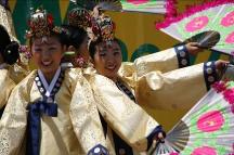 Hanmi Dance Academy in performance at Torino Festival Plaza, Torrance